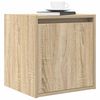 vidaXL Wall-Mounted Bedside Cabinets 2 pcs Sonoma Oak 38x34x40 cm