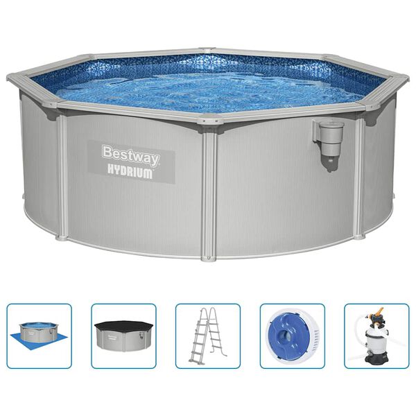 Bestway Hydrium Above Ground Frame Pool Round 360x120 cm