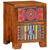 vidaXL Bedside Cabinet 2 pcs 35x35x45 cm Solid Wood Acacia