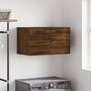 vidaXL Wall Cabinet Brown Oak 60x36.5x35 cm Engineered Wood