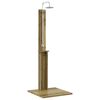 vidaXL Outdoor Shower Natural 75 x 76 x 217 cm Impregnated Pine Wood