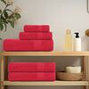 vidaXL Wash Towels "FROGN" 10 pcs Red 30x30 cm 360 gsm