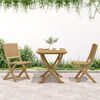 vidaXL Folding Garden Chairs 2 pcs 57x48.5x90 cm Solid Wood Acacia