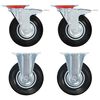 vidaXL Casters 4 pcs 125 mm
