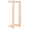 vidaXL Towel Rack | Natural pine | Solid pine wood | 23x18x60 cm | Wall mounting