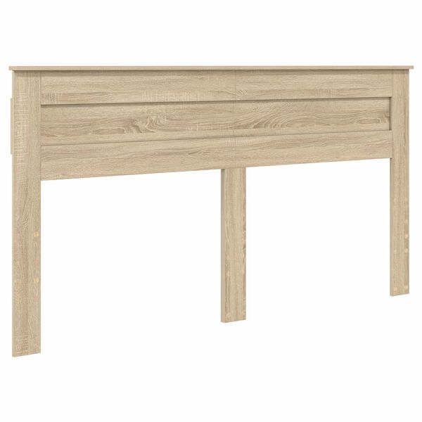 vidaXL Headboard Sonoma Oak 200 cm Engineered wood