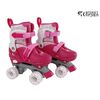Street Rider Roller Skates Pink Adjustable 27-30 Pink