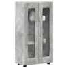 vidaXL Sideboard with Shelf FLORIN Concrete Grey 55.5 x 29 x 103 cm