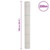 vidaXL Weed Membrane White 1x200 m PP