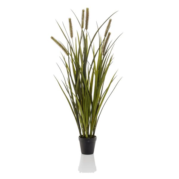 Emerald Artificial Cattails Grass 85 cm in Pot