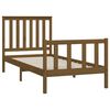 vidaXL Bed Frame without Mattress Honey Brown 90x200 cm Solid Wood Pine