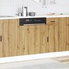 vidaXL Dishwasher Panel Porto Artisan Oak 60x1.5x67 cm Engineered Wood