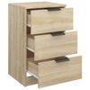 vidaXL Bedside Cabinet Sonoma Oak 40x36x65 cm