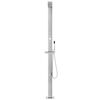 vidaXL Garden Shower 220 cm Stainless Steel
