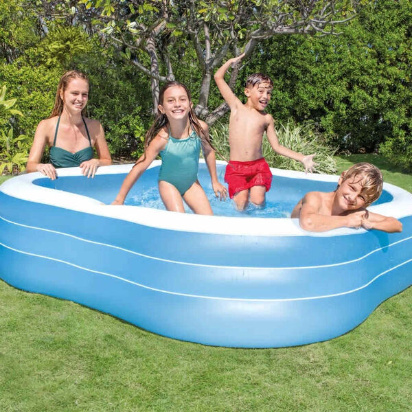Intex Swim Center Pool Beach Wave 229x229x56 cm 57495NP