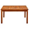 vidaXL Garden Coffee Table 85x85x45 cm Solid Acacia Wood
