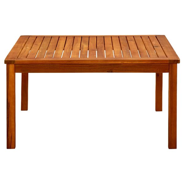 vidaXL Garden Coffee Table 85x85x45 cm Solid Acacia Wood