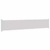 vidaXL Patio Retractable Side Awning 117x614 cm Grey