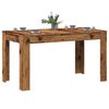 vidaXL Dining Table Old Wood 140x74.5x76 cm Engineered Wood