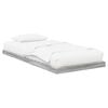 vidaXL Floor Bed Frame Sonoma 75 x 190 cm Engineered Wood