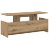 vidaXL TV Stand Artisan Oak 102 x 35 x 45 cm Engineered Wood