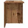 vidaXL End Table 2 pcs Old Wood 37 x 32 x 40 cm Engineered Wood