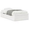vidaXL Bed Frame without Mattress White 90x190 cm Single Solid Wood Pine