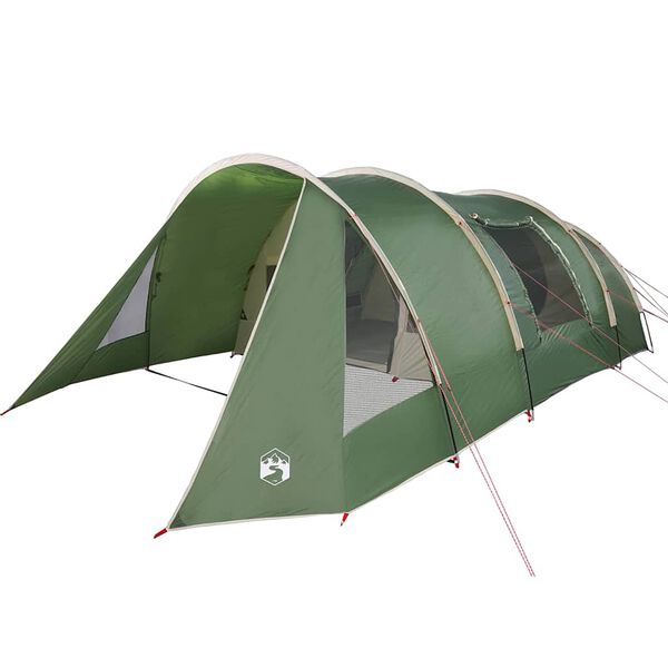 vidaXL Tunnel Tent with Roof Green and White 805 x 405 x 211 cm