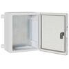 vidaXL Control Cabinet Grey 30 x 16.5 x 35 cm ABS Plastic