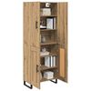 vidaXL Highboard 2 pcs Artisan Oak 69.5 x 34 x 180 cm