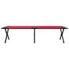 vidaXL Folding Camping Bed 2 pcs Red 193 x 69 x 45 cm Oxford fabric