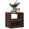 vidaXL Wall-mounted Bedside Cabinets 2 pcs Brown Oak 40x31x39.5 cm
