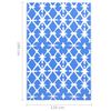 vidaXL Outdoor Carpet ARAKIL Blue and White 120x180 cm PP