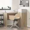 vidaXL Corner Desk with Drawer Sonoma Oak 102 x 88 x 75 cm