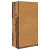 vidaXL Bathroom Cabinet Old Wood 79.5 x 49 x 156 cm Engineered Wood