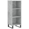 vidaXL Sideboard Concrete Grey 34.5x32.5x90 cm Engineered Wood