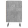 vidaXL Bedside Cabinets 2 pcs Concrete Grey 40x30x50 cm Engineered Wood