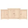 vidaXL Sideboard 164x37x68 cm Solid Wood Pine
