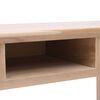 vidaXL Writing Desk Natural 110x45x76 cm Wood