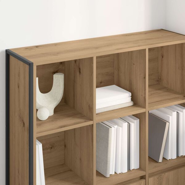 vidaXL Book Cabinet 2 pcs Artisian Oak 99.5 x 30 x 108 cm