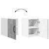 vidaXL Kitchen Cabinet with Shelf 2 pcs Grey Sonoma 30 x 31 x 40 cm