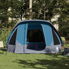 vidaXL Family Tent Cabin 6-Person Blue Waterproof