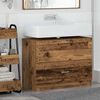 vidaXL Bathroom Cabinet Old Wood 78 x 37 x 59 cm Engineered wood
