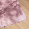 vidaXL Shaggy Rug High Pile NAVARRA Dusty Pink 240x340 cm Polyester