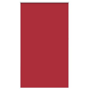 vidaXL Roller Blind Blackout Red 135x230 cm Fabric Width 131.6 cm Polyester