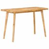 vidaXL Dinning Table Natural 100 x 55 x 75 cm Solid Mango Wood