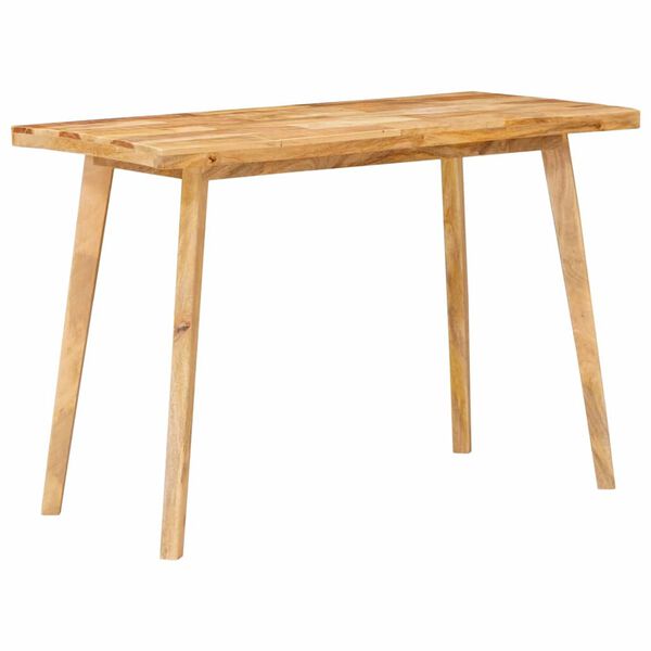 vidaXL Dinning Table Natural 100 x 55 x 75 cm Solid Mango Wood