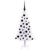 vidaXL Artificial Christmas Tree with Stand White 120 cm PVC and Steel