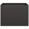 vidaXL Planter Black 40x40x30 cm Steel