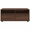 vidaXL TV Cabinet Brown Oak 100 x 48 x 43 cm Engineered Wood